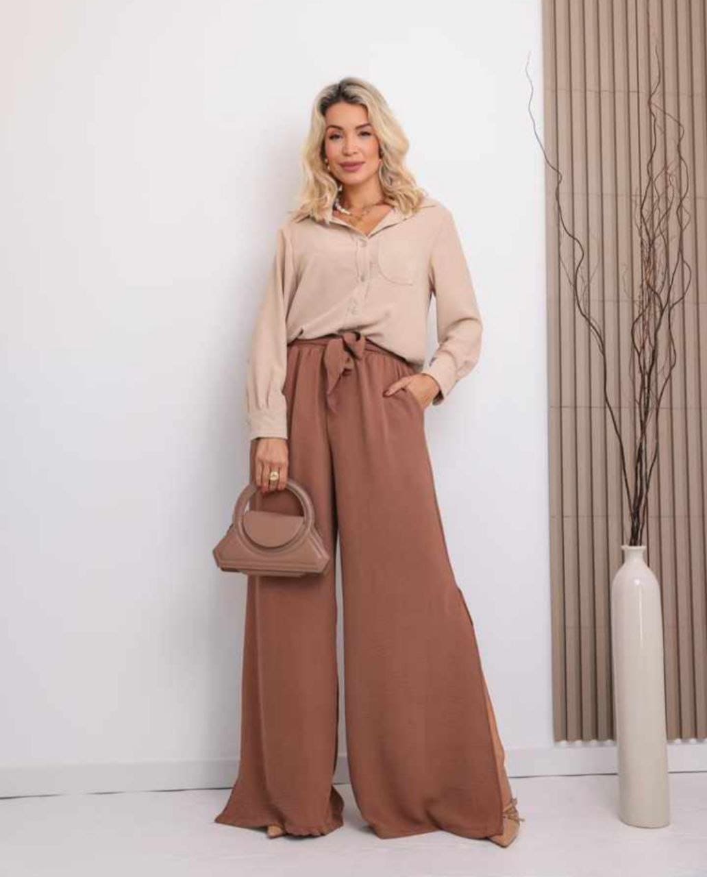 Calça pantalona
