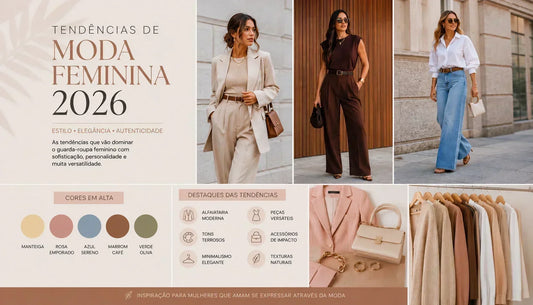 Tendências de Moda Feminina 2026