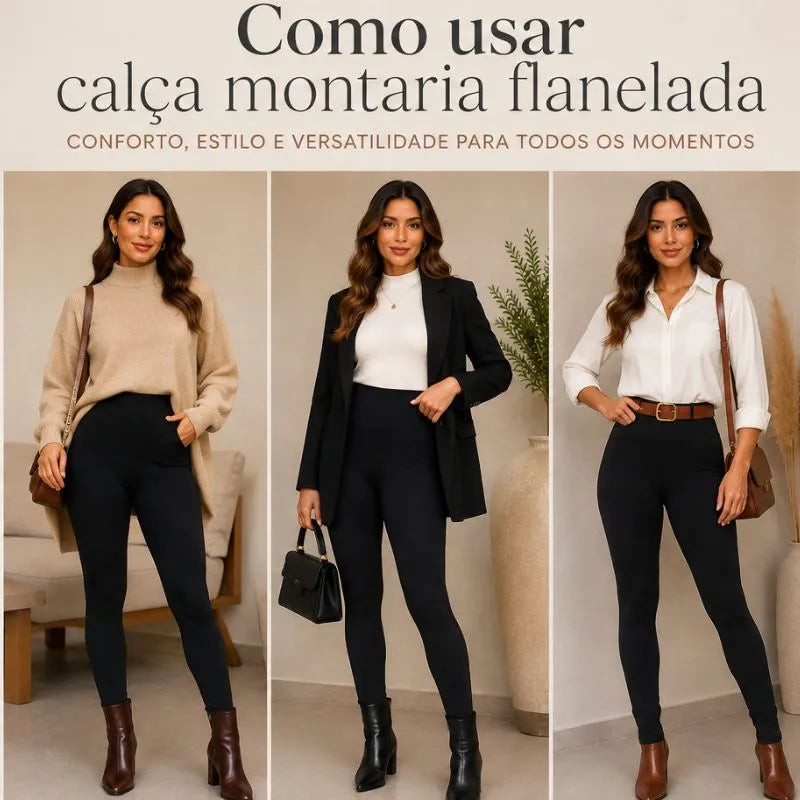 Como Usar Calça Montaria Flanelada