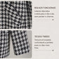 Blazer Tweed Feminino Paris Alongado Detalhes