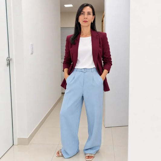 Blazer Vinho Feminino