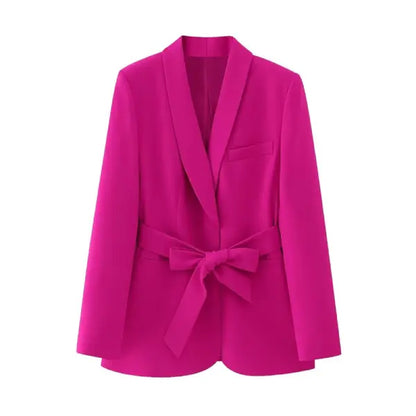 Blazer feminino alfaiataria pink