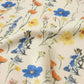 Vestido Longo Florido Detalhe do Tecido